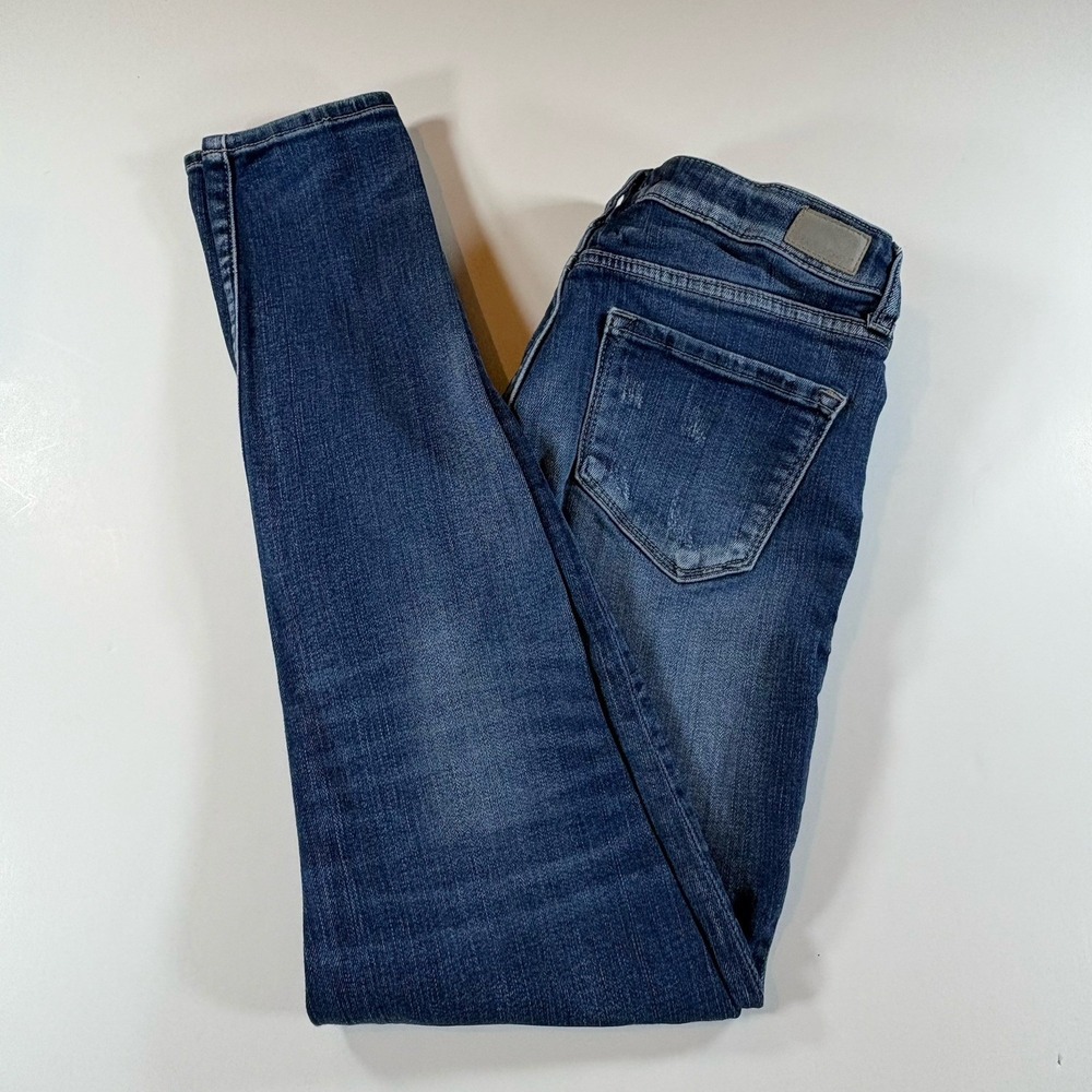 Dear John Indigo Cropped Ankle Jeans